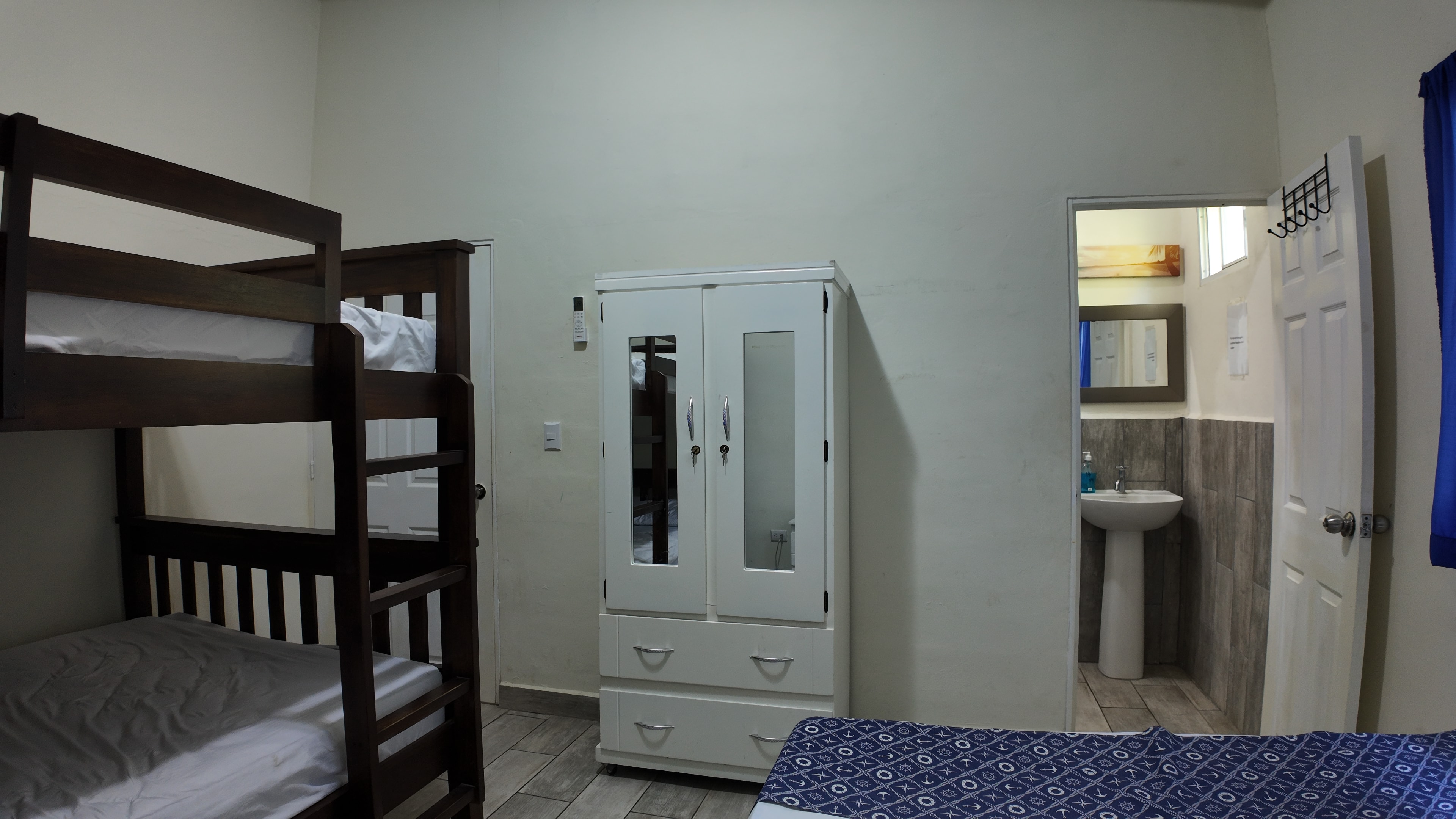 Bedroom 3 with wardrobe and en-suite bathroom